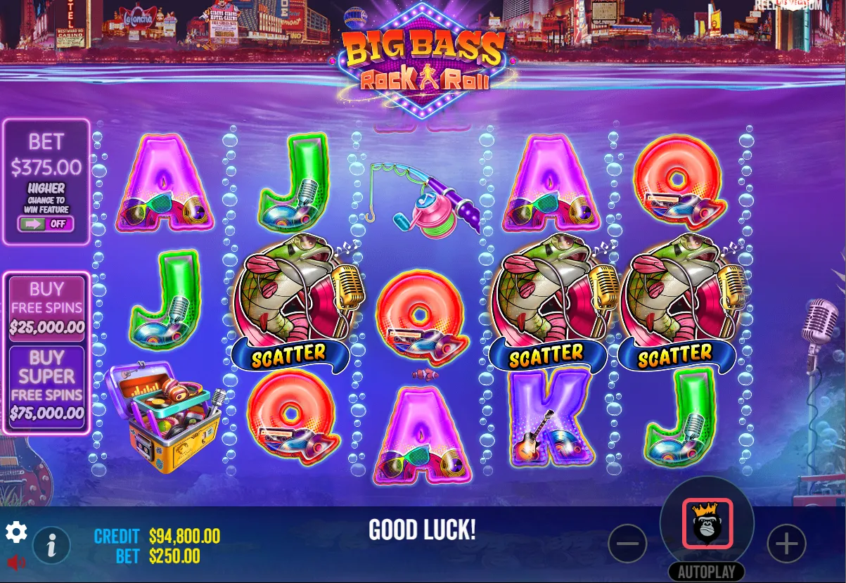 Big Bass Rock and Roll Enhanced RTP